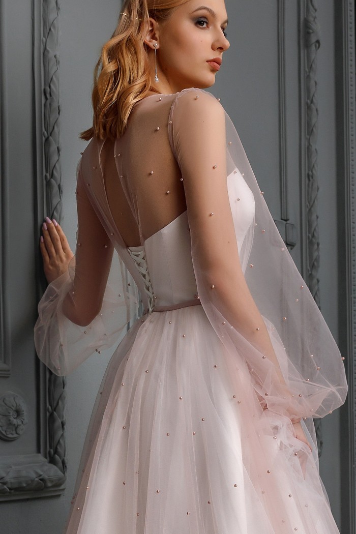 ЛИВИЯ - Корсетное свадебное платье с идеальной посадкой по фигуре | Paulain